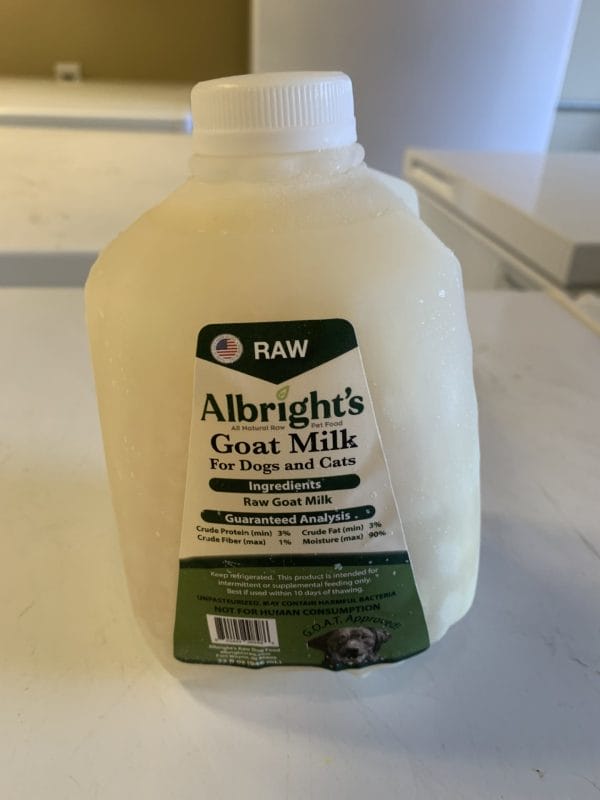 Raw Goat's Milk - 32oz